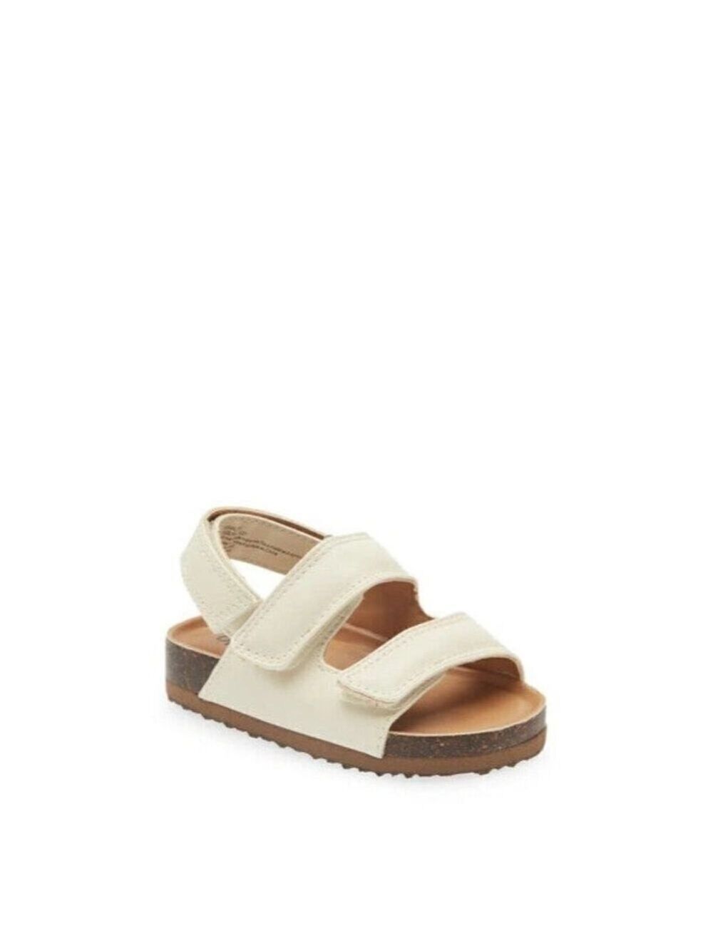 Open Edit BNWOT girls sandals slingback NEW ivory
